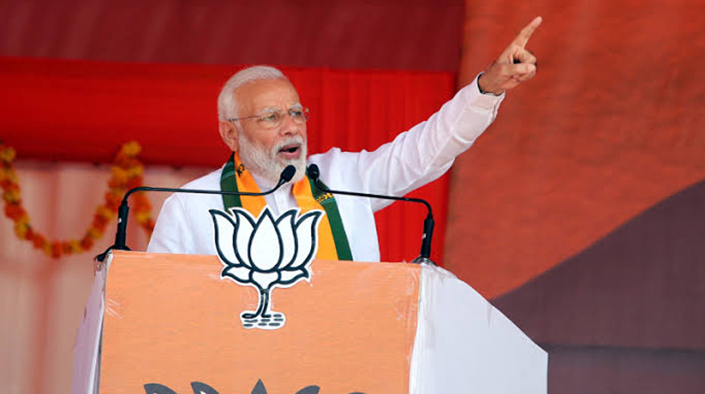 Those who cry for Batla House terrorists can't develop Delhi: Modi