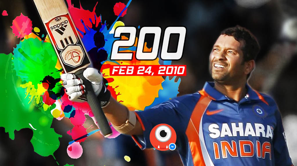 Feb 24, 2010: When 'Superman' Tendulkar scored a double in ODIs