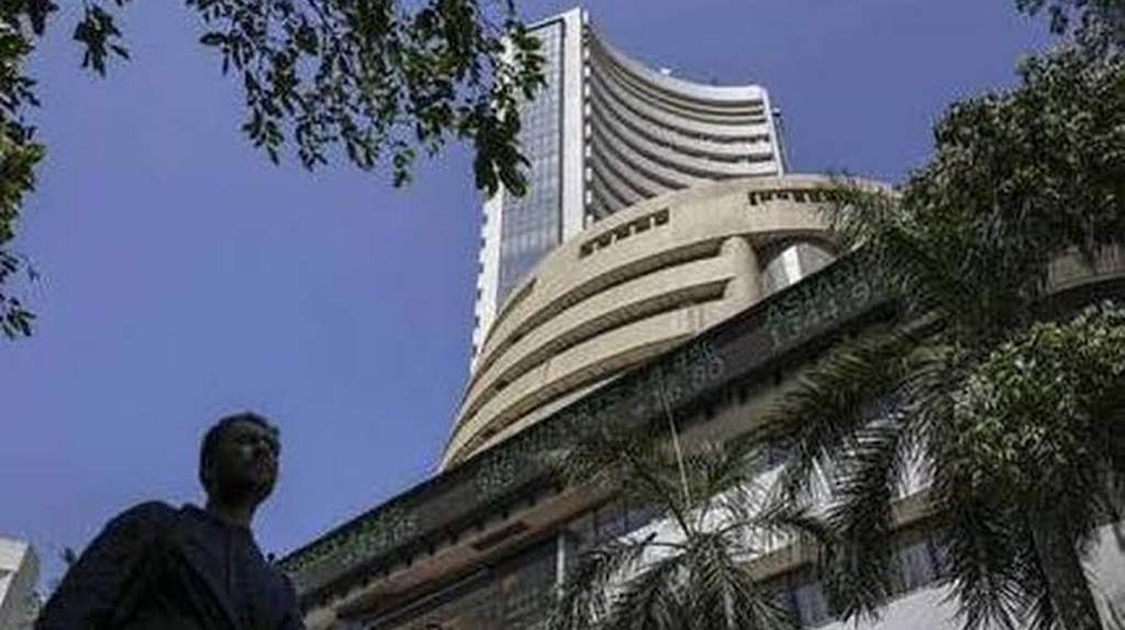 Sensex turns red after opening nearly 400 points up