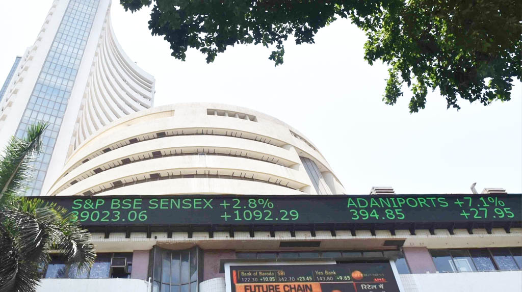 Sensex hits 45K mark for first time ever