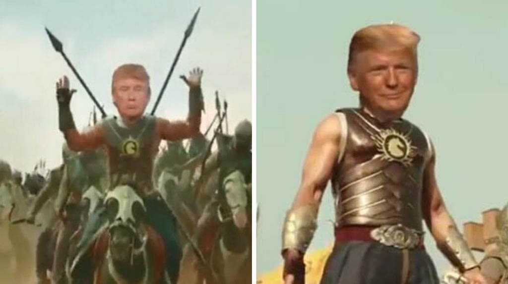 Trump shares 'Baahubali' video, says looking forward to India