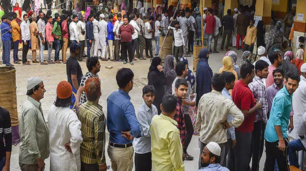 Delhi polls: 5.64% voter turnout till 10 a.m.