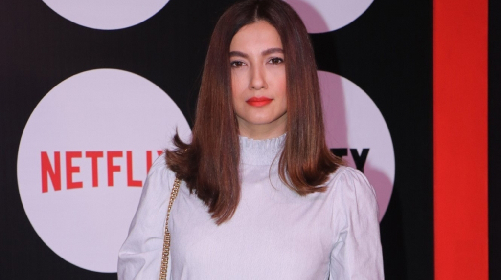 Mumbai: Actress Gauhar Khan at the screening of the upcoming web film "Guilty" in Mumbai on March 4, 2020. (Photo: IANS)