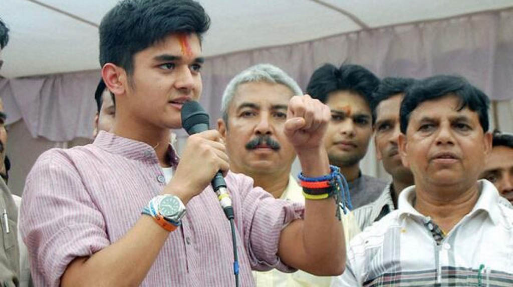 It takes courage to resign from a legacy: Scindia's son