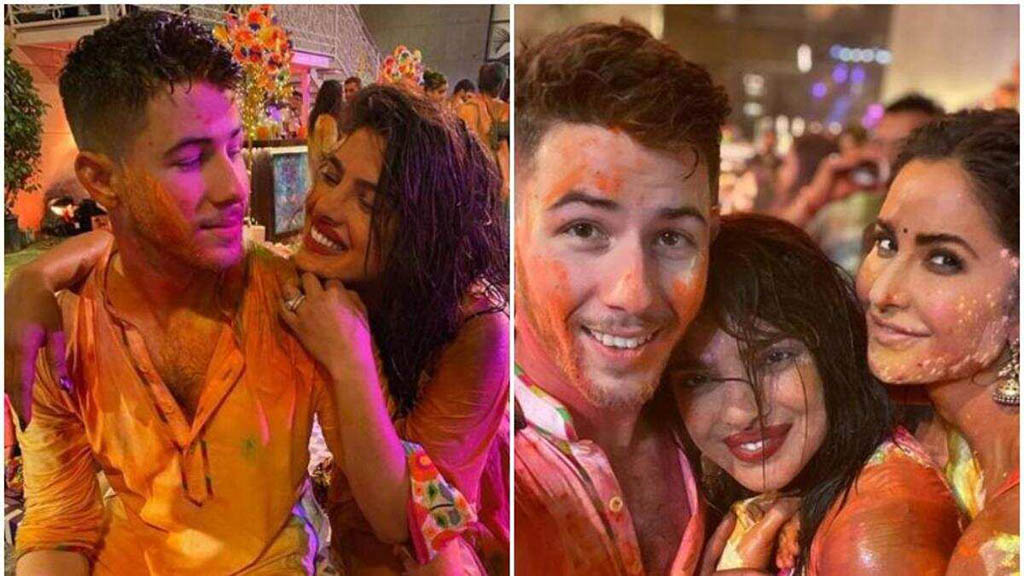 Nick joins Priyanka in India for his 1st Holi