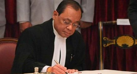 Ex-CJI Ranjan Gogoi takes oath as RS MP amid protests