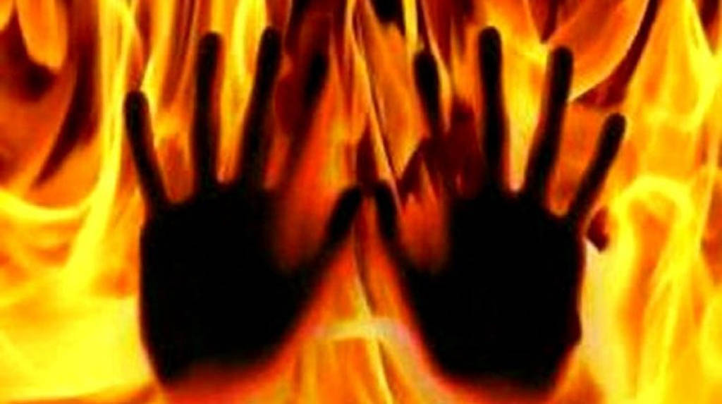 Woman dies after being set ablaze by son, daughter-in-law