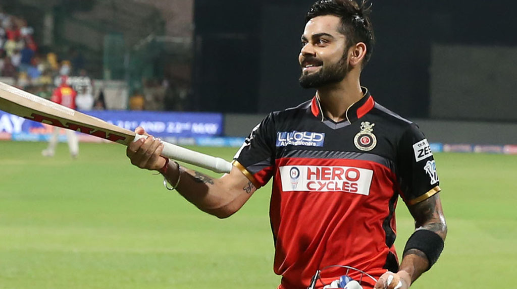 Kohli becomes third Indian to hit 200 sixes in IPL