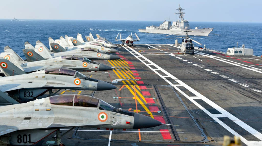 Quad coalition's naval drill in Indian Ocean Region ends