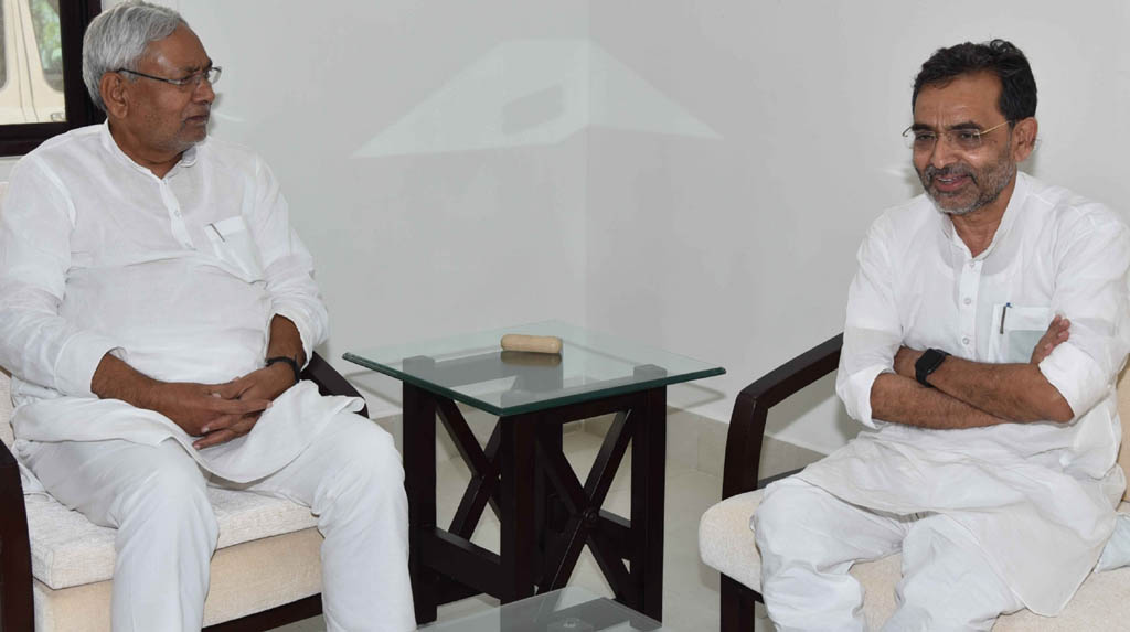 Bihar: Nitish Kumar meets Upendra Kushwaha, sparks speculation