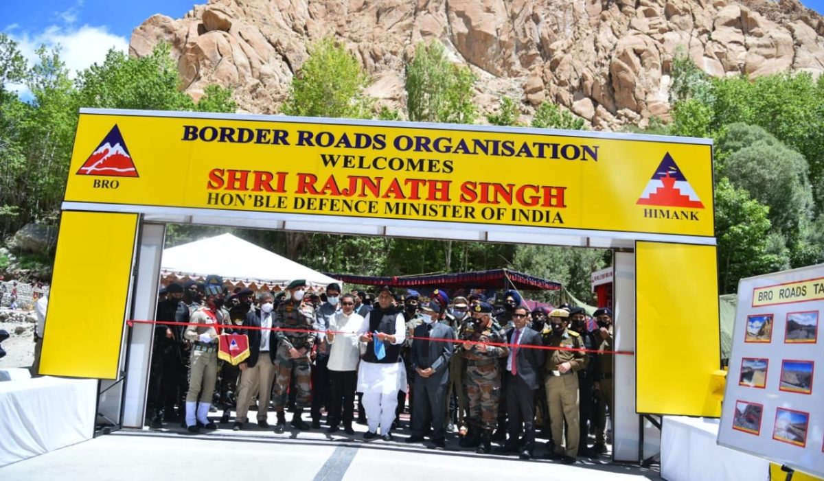 Raksha Mantri Rajnath Singh dedicates to the nation 63 bridges built by ...