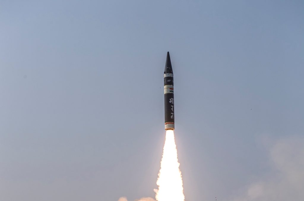 New generation ballistic missile ‘Agni P’ successfully test-fired by ...