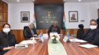 Minister Bhupender Yadav interacts with Human Resource Heads of Industry 