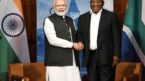 Meeting of Modi with President of South Africa on the sidelines of G-7 Summit