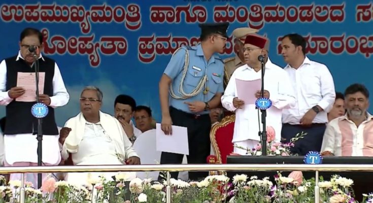 Siddaramaiah Sworn In