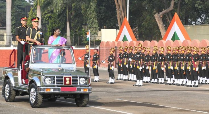 President's Colour to Armed Force