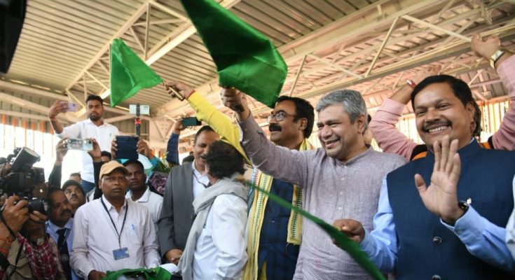 Railway Minister in Odisha