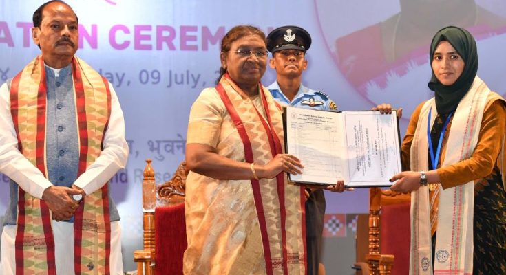 President Murmu In Bhubaneswar