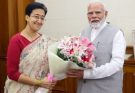 Delhi CM Atishi meets PM