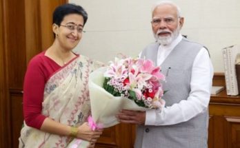 Delhi CM Atishi meets PM