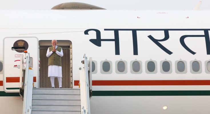 PM Modi leaves for Russia