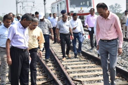 Boudh Purunakatak Rail Project: ECoR GM Inspects