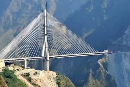 First Cable Stayed Bridge, Railways Conducts Loaded Train Trial