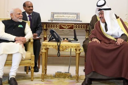 Crown Prince of Kuwait: Modi Discusses India-Kuwait Relations