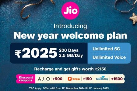 Reliance Jio’s New Year Plan ₹2025, Unlimited 5G & Big Savings