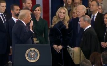 Donald Trump Sworn in