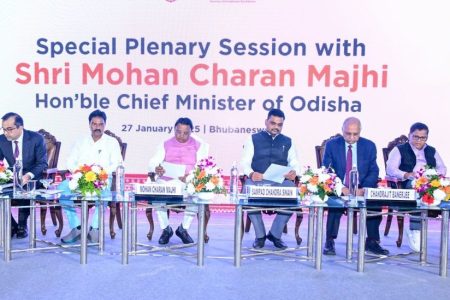 CII Special Plenary Session on the Eve of Utkarsh Odisha: CM Attends