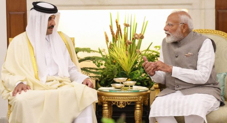 Amir of Qatar Visits India