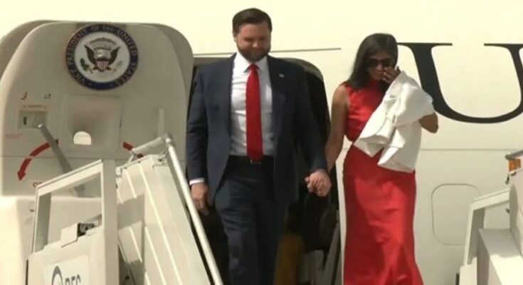US Vice President J D Vance
