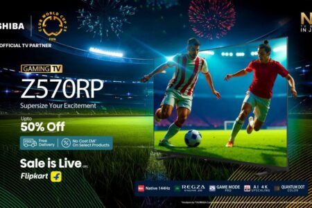 Toshiba Unveils Z570RP QLED Gaming TV with AI REGZA Engine