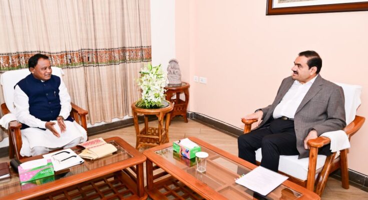 Adani Meets Odisha CM