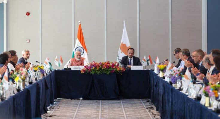 PM Modi in Cyprus
