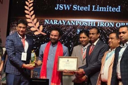 JSW Steel Narayanposhi Mine in Odisha Wins IBM 5 Star Award