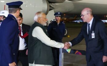 PM Modi Arrives in Brazil