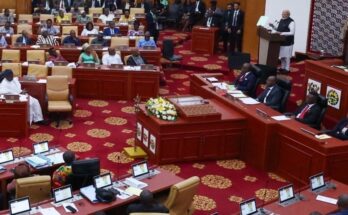 Modi Addresses Ghana Parliament