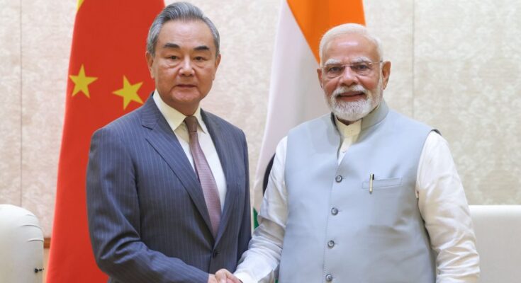 Wang Yi Meets PM Modi