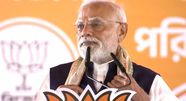 PM Modi in Kolkata