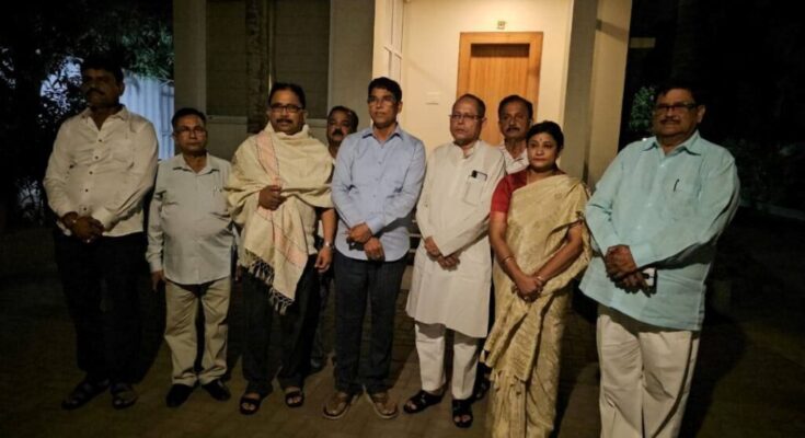 BJD Leaders Meet Naveen