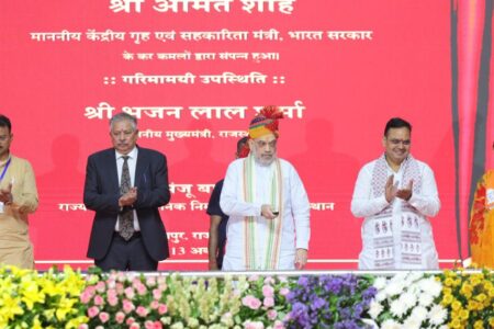 Amit Shah Kicks Off ₹4 Lakh Cr. Projects in Rajasthan