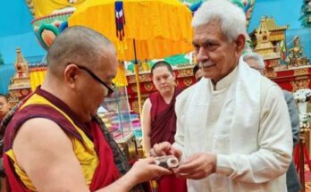 LG Manoj Sinha in Russia