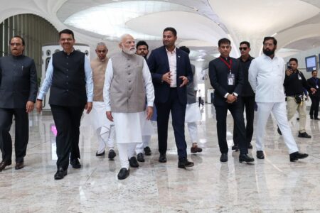 PM Modi in Mumbai: Inaugurates Navi Mumbai Airport, Unveils Key Projects