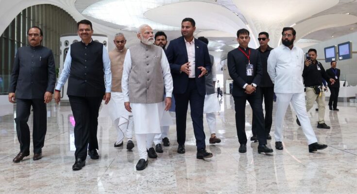 PM Modi in Mumbai