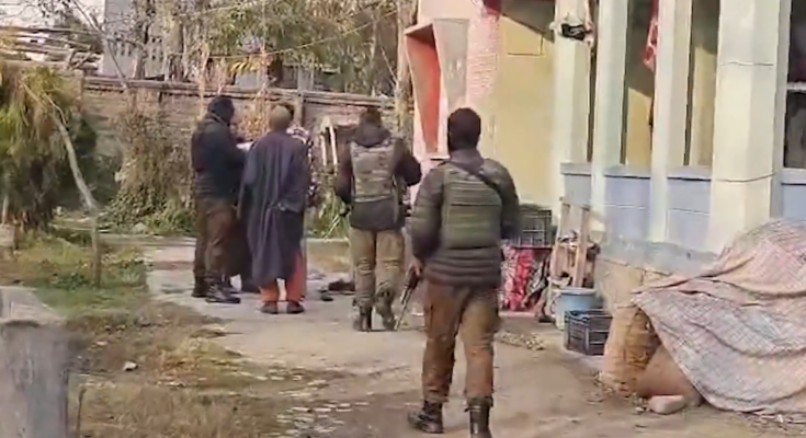 Kashmir Police Conduct Raids