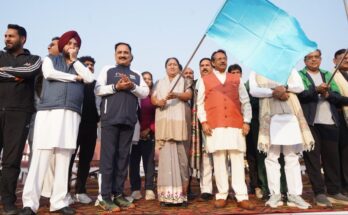 Namo Run on Road Safety Draws 6,000+ Participants in East Delhi