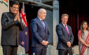 Goyal Visits New Zealand