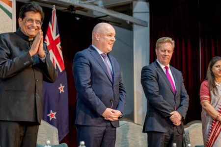 Goyal Visits New Zealand: Holds High-Level Bilateral Talks in Rotorua